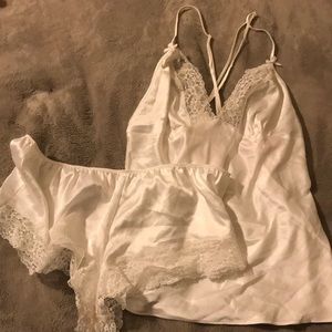 White cami set